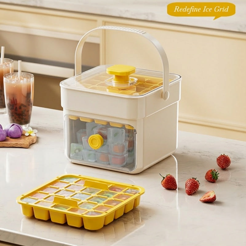 🔥HOT SALE 56%OFF🔥⏱️ Instant Ice Cubes in Seconds – Just Press & Release! 🧊✨