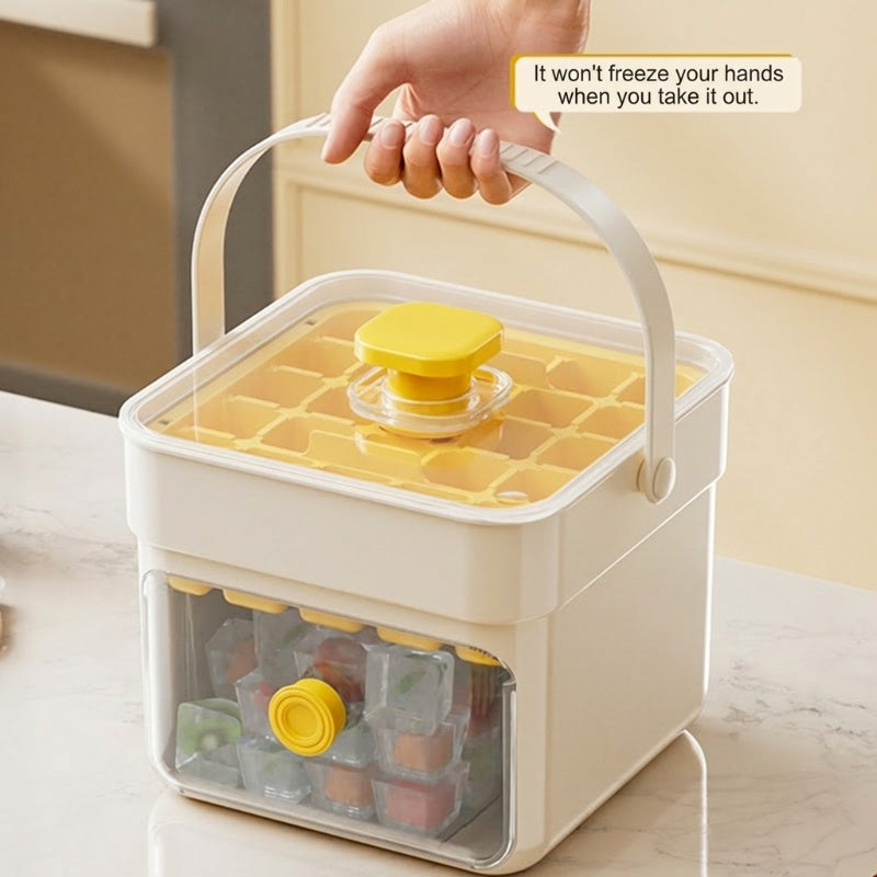 🔥HOT SALE 56%OFF🔥⏱️ Instant Ice Cubes in Seconds – Just Press & Release! 🧊✨
