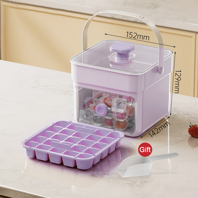 🔥HOT SALE 56%OFF🔥⏱️ Instant Ice Cubes in Seconds – Just Press & Release! 🧊✨