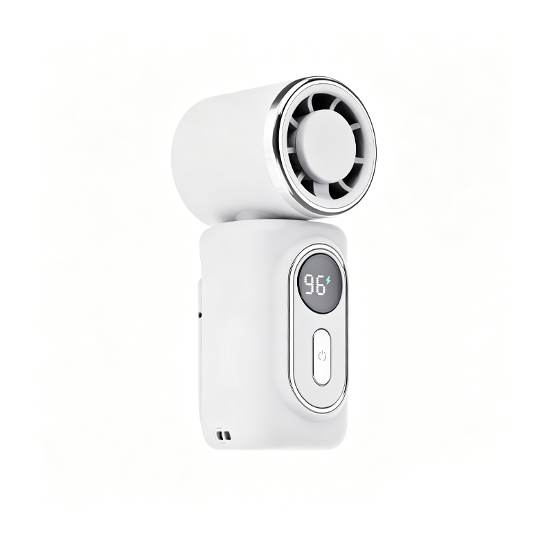 Portable Clip-On Cooling Fan | Hands-Free Strong Wind with LED Battery DisplayInstant cooling on the go