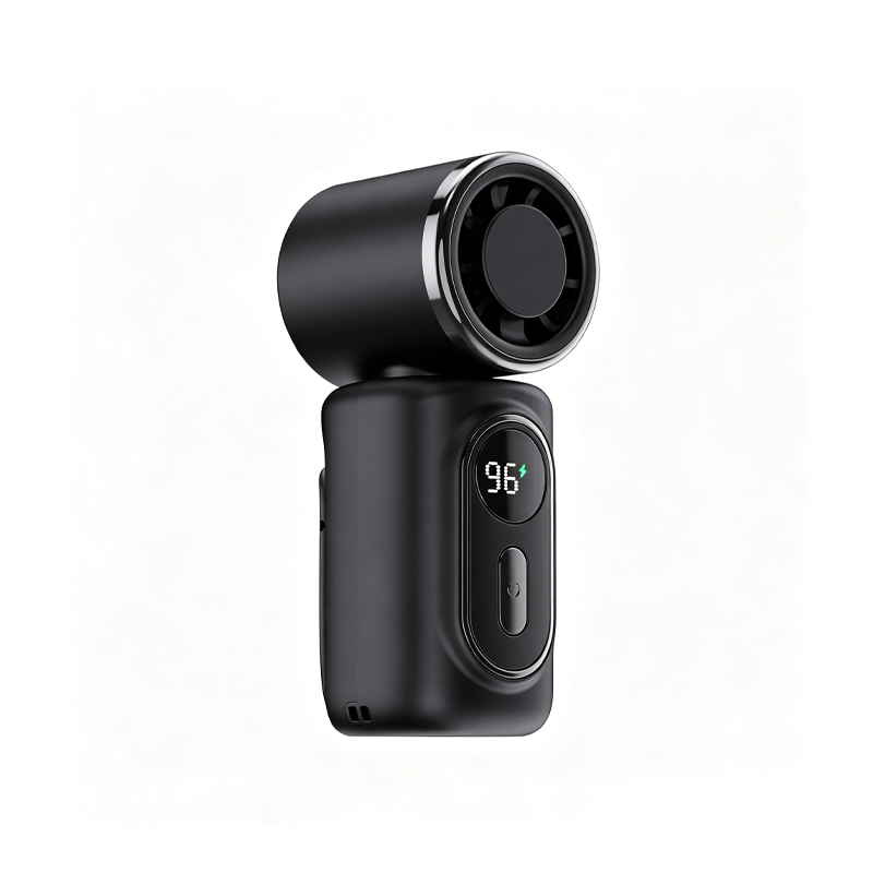 Portable Clip-On Cooling Fan | Hands-Free Strong Wind with LED Battery DisplayInstant cooling on the go