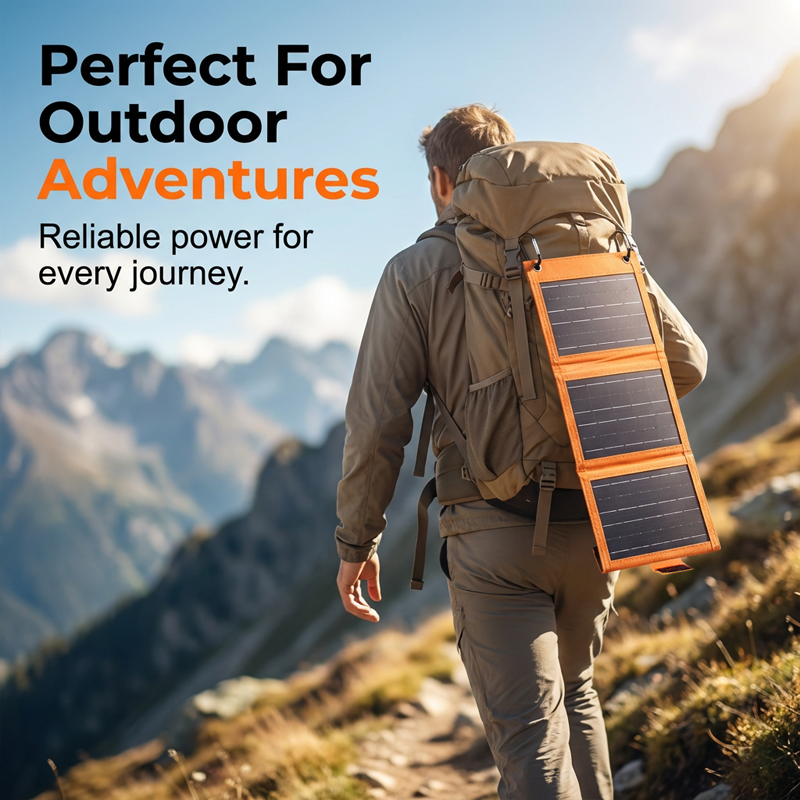 ☀️ LIMITED-TIME 50% OFF! ✨ Portable Solar Panel – Foldable, USB Charging, Weather-Resistant 🎒