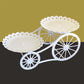 🍰 LIMITED-TIME 50% OFF! ✨ Two-Tier Carriage Serving Stand – Elegant, Heart Details, Tool-Free Assembly 🍽️