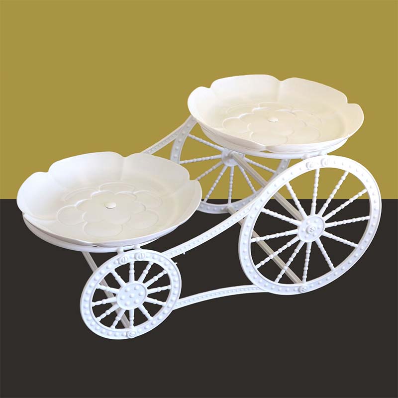 🍰 LIMITED-TIME 50% OFF! ✨ Two-Tier Carriage Serving Stand – Elegant, Heart Details, Tool-Free Assembly 🍽️