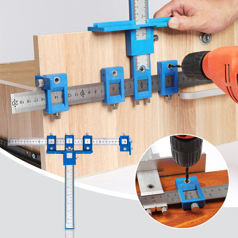 🔥While Supplies Last 40% OFF!🎉Adjustable Cabinet Hardware Jig for Woodworking
