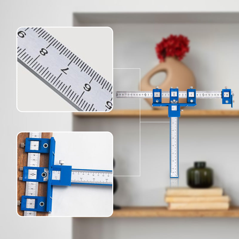 🔥While Supplies Last 40% OFF!🎉Adjustable Cabinet Hardware Jig for Woodworking