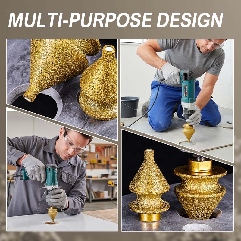⚙️ UP TO 50% OFF! ✨ Diamond Chamfering Bit for Grinder – Multi-Function, Brazed Diamond, Universal Fit 💎