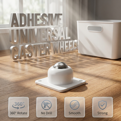 💥LAST DAY 50% OFFER🏠4 PCS Self-Adhesive Swivel Caster Wheels