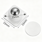 💥LAST DAY 50% OFFER🏠4 PCS Self-Adhesive Swivel Caster Wheels