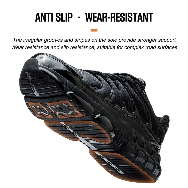 📢📢40% OFF !! ⏰ Lightweight Indestructible Non-Slip Steel-Toe Shoes
