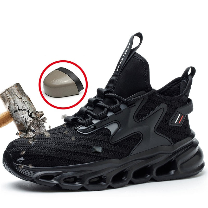 📢📢40% OFF !! ⏰ Lightweight Indestructible Non-Slip Steel-Toe Shoes