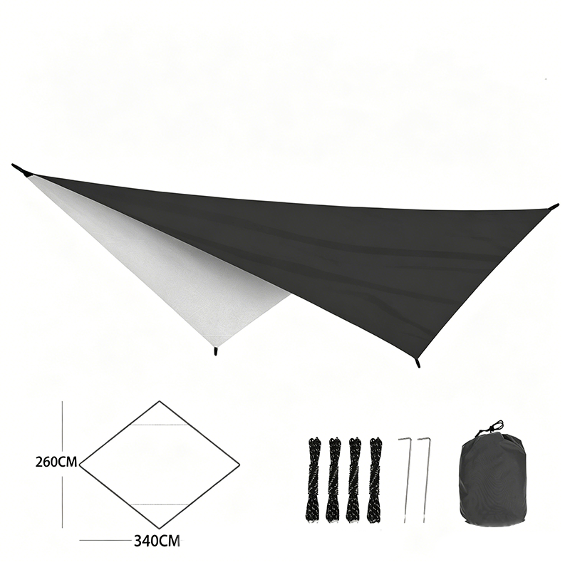 📢📢49% OFF !! ⏰Portable Diamond-Shaped Camping Tarp Sun Shelter