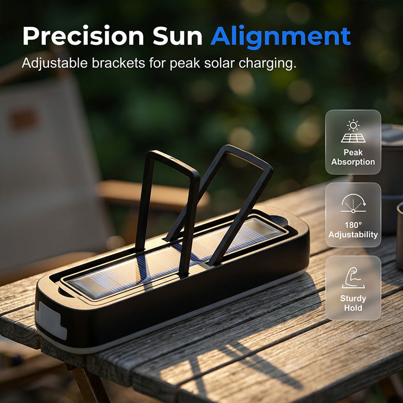 Portable Solar Rechargeable LED Light