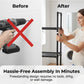 🔥2026 New Hot Selling❤️‍🔥No-Drill Bathroom & Laundry Organizer Shelf